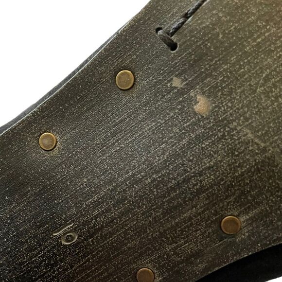 SAM EDELMAN Black Fringe Booties Size 10 - Picture 7 of 13